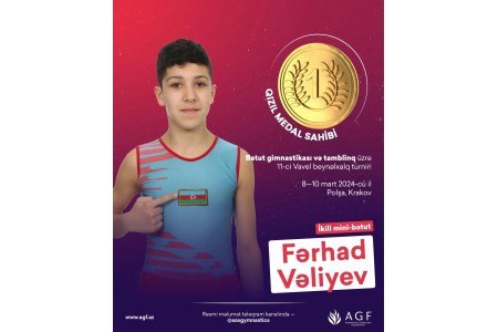 Азербайджанские гимнасты открыли счет медалям в Кракове