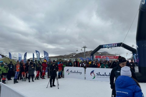 International Ski Mountaineering Competition held in Azerbaijan - PHOTO
