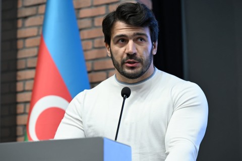 Farid Gayibov met with distinguished athletes - PHOTO