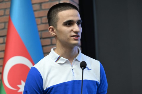 Farid Gayibov met with distinguished athletes - PHOTO