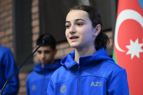 Farid Gayibov met with distinguished athletes - PHOTO