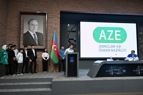 Farid Gayibov met with distinguished athletes - PHOTO