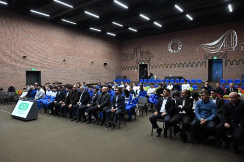 Farid Gayibov met with distinguished athletes - PHOTO