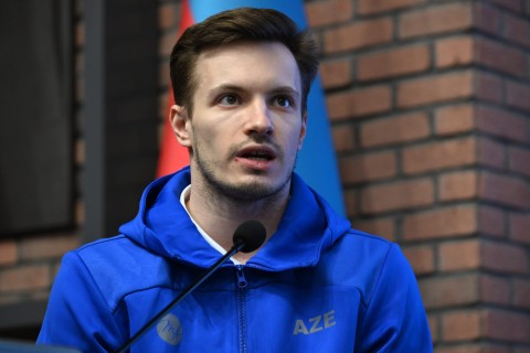 Farid Gayibov met with distinguished athletes - PHOTO