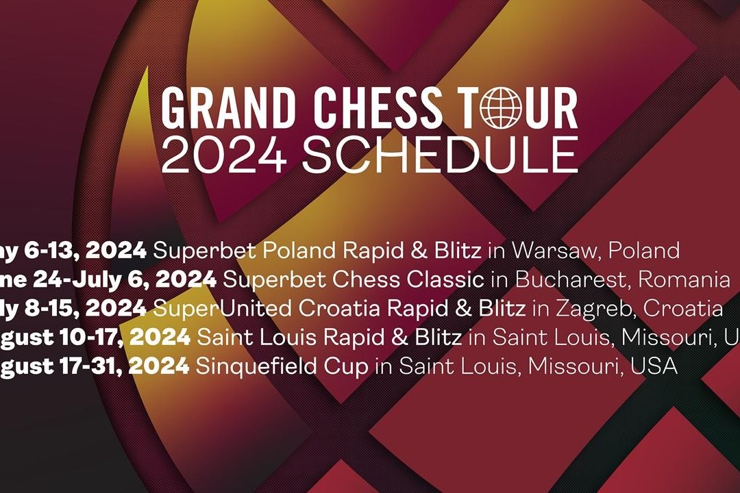 "Grand Chess Tour" обнародовал расписание нового сезона