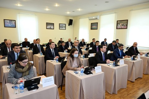 GİN-in Kollegiya iclasında qərarlar qəbul edilib - FOTO