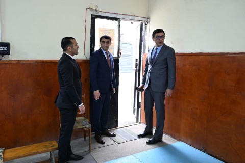 Фарид Гаибов ознакомился с деятельностью Дома спорта - ФОТО