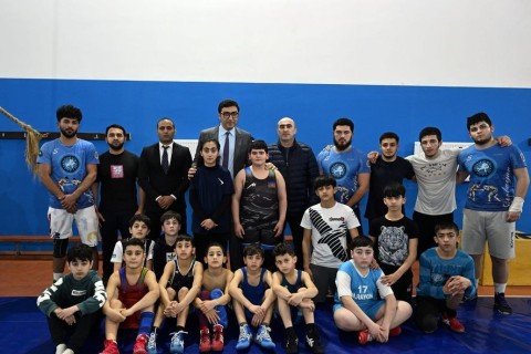 Фарид Гаибов ознакомился с деятельностью Дома спорта - ФОТО