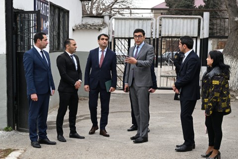 Фарид Гаибов ознакомился с деятельностью Дома спорта - ФОТО