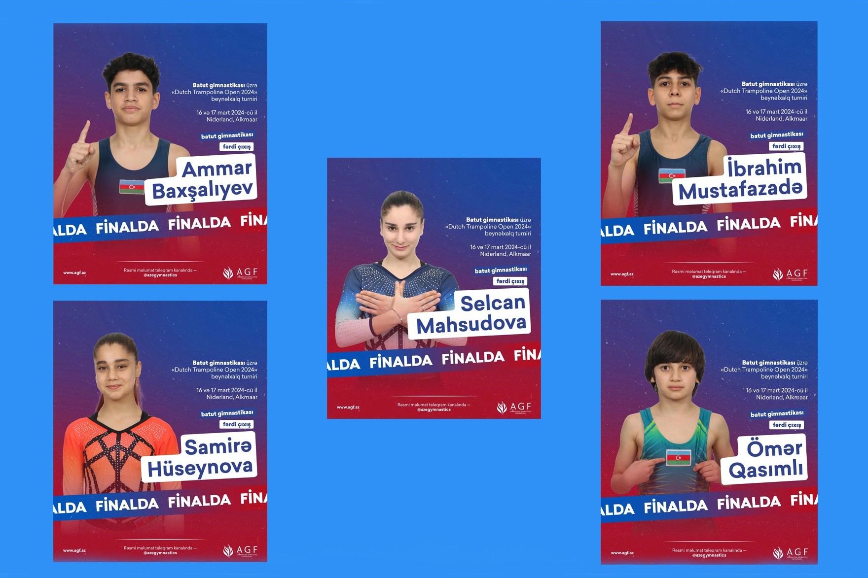 5 Azerbaijani gymnasts are in the finals