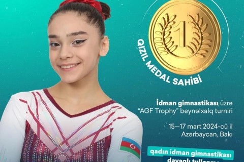 Yığma “AGF Trophy”də 4 qızıl qazanıb - FOTO