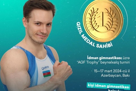 Yığma “AGF Trophy”də 4 qızıl qazanıb - FOTO