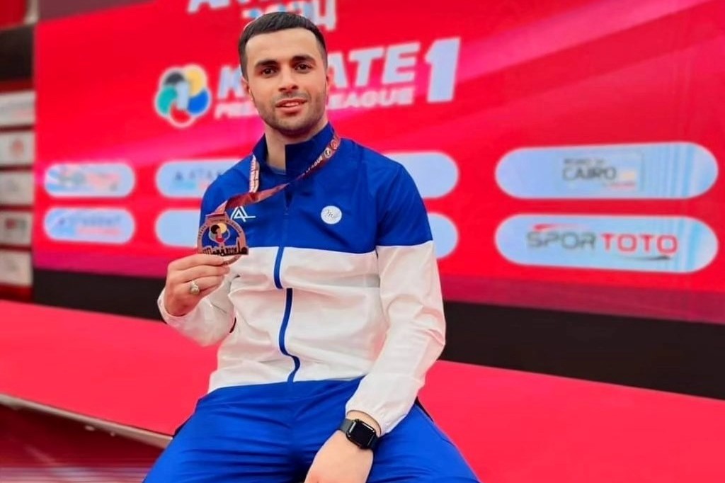 Азербайджанский каратист завоевал медаль в Анталье