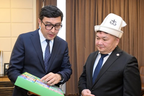 Azərbaycan və Qırğızıstan arasında idman sahəsində əməkdaşlığın perspektivləri müzakirə olunub - FOTO