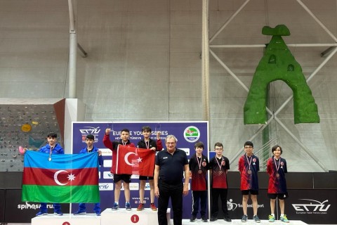 Azerbaijani table tennis players won 10 medals in Turkiye