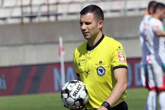 Azerbaijan-England match referees