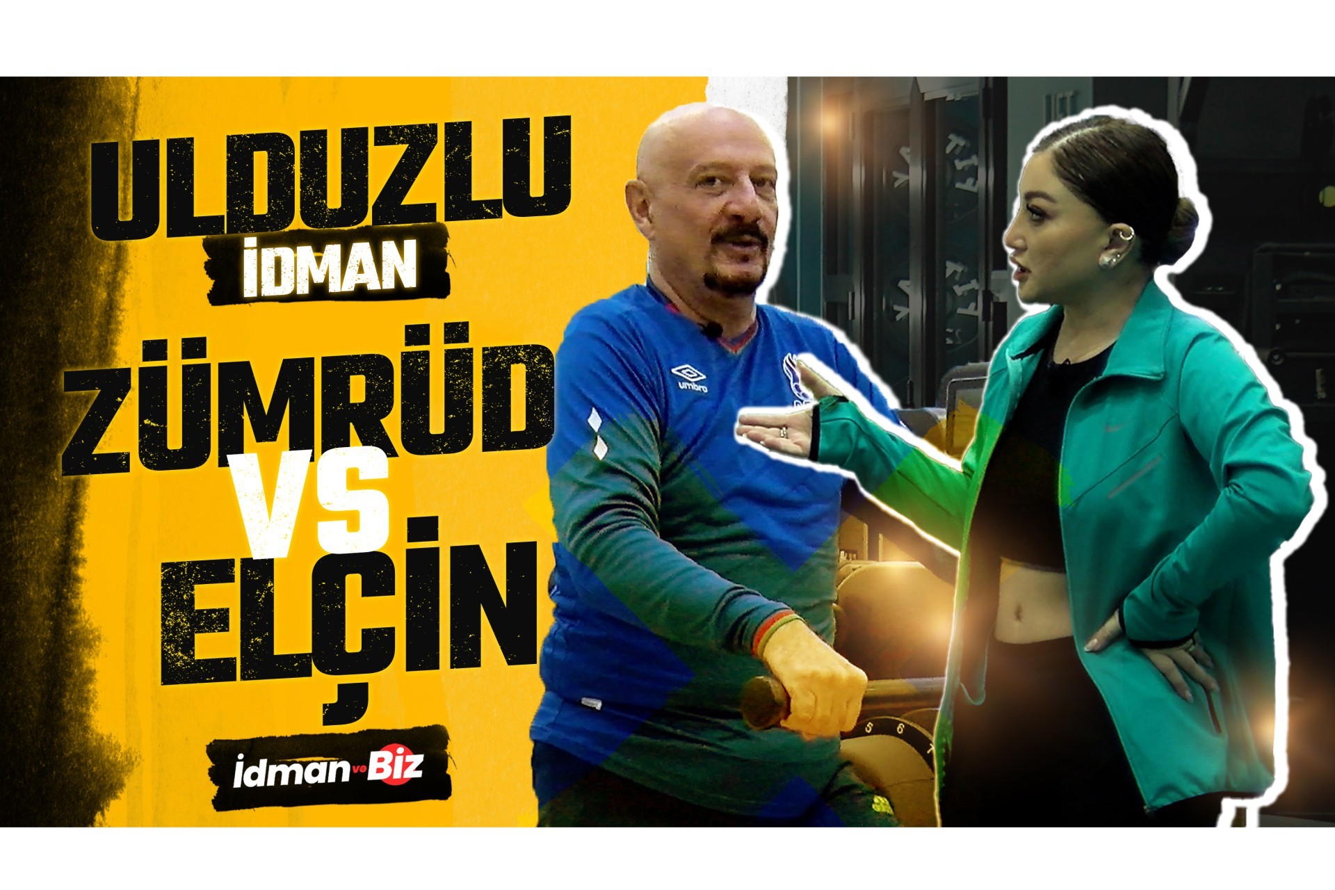 Elçin İmanov quruda və suda... - “Ulduzlu idman” - VİDEO