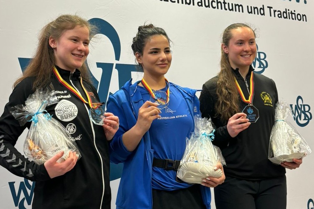 Accurate shooting and gold medal from our shooter