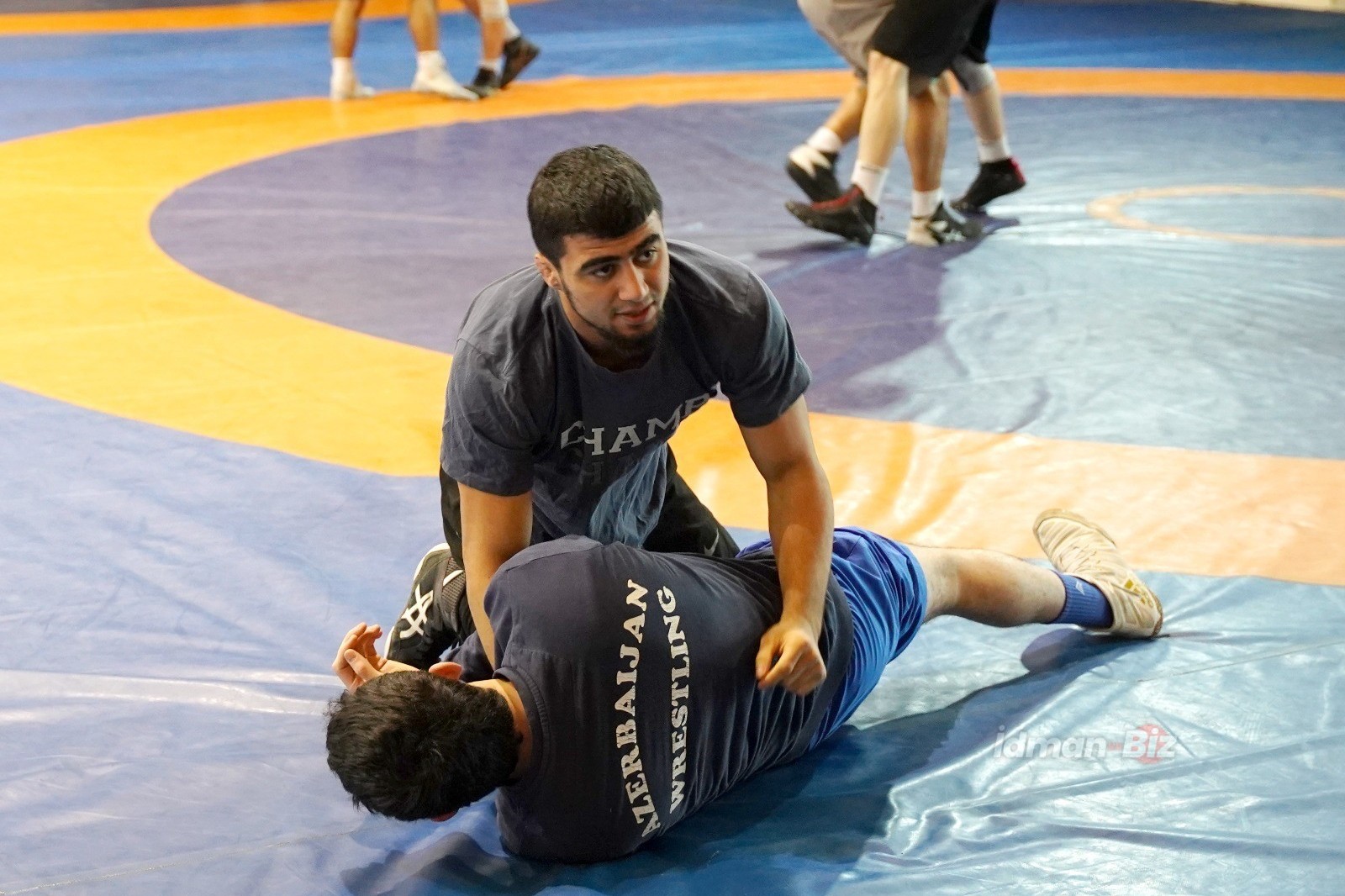 The team of our Greco-Roman wrestlers - our world champion will not participate in the license tournament