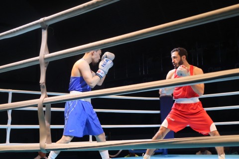 3 Azerbaijani boxer started the international tournament held in Baku with victory - PHOTO