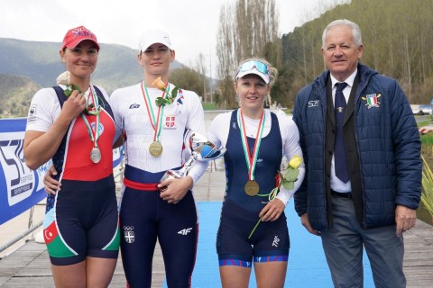 Avarçəkənimiz İtaliyada gümüş medal qazanıb - FOTO