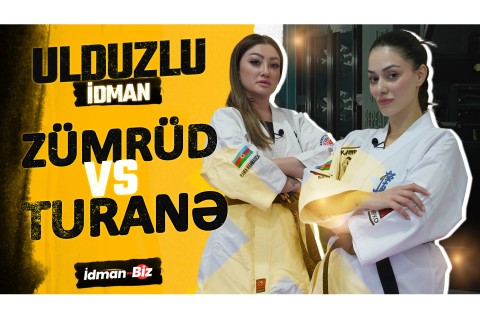 VIDEO: Well-known presenter got into a difficult situation on the tatami - Ulduzlu Idman