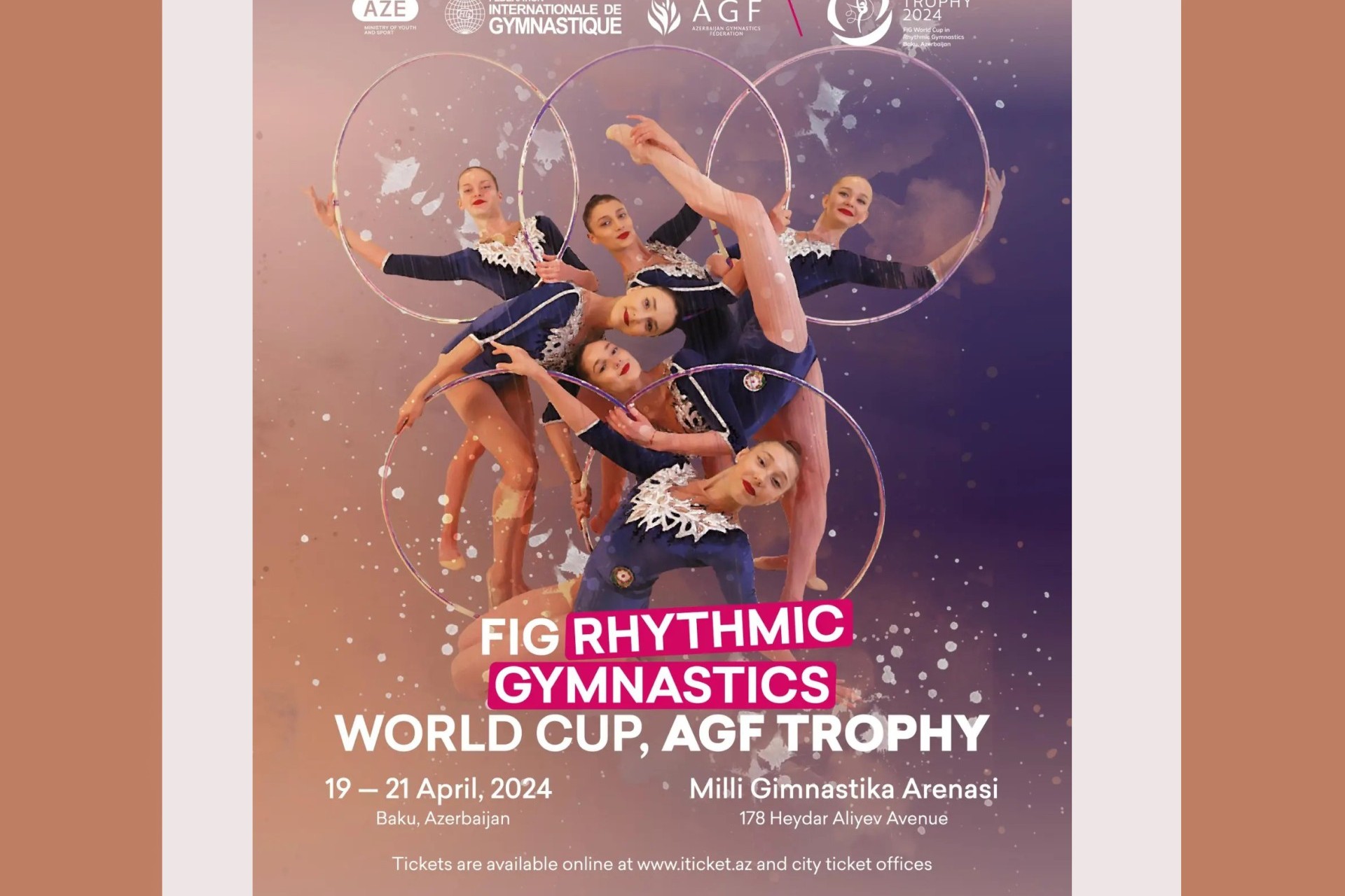 Baku hosts the first international rhythmic gymnastics competition of 2024