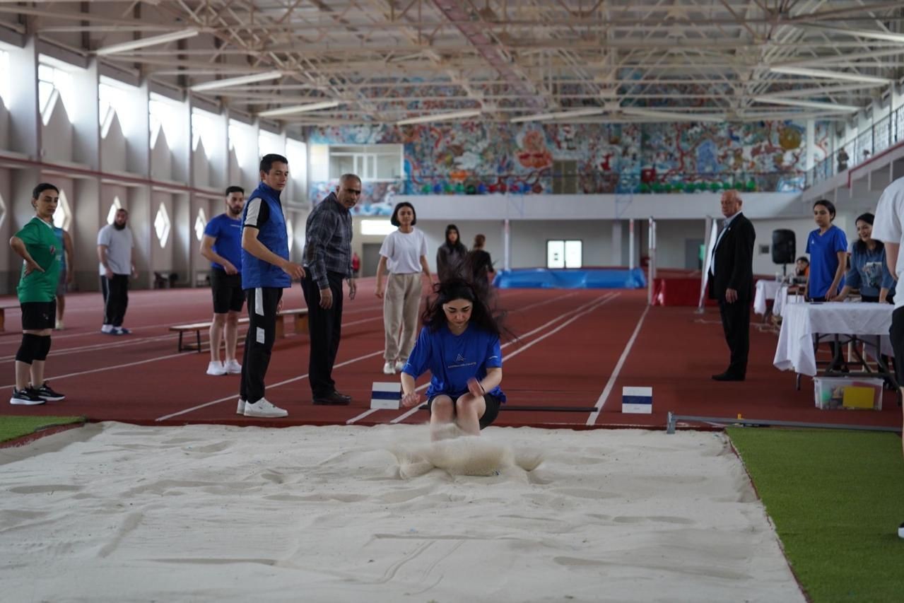 Atletika yarışına yekun vurulub - FOTO