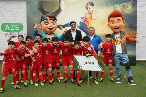 Bakı kəndləri arasında ikinci minifutbol turniri start götürüb - FOTO