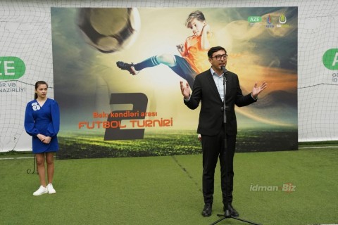 Bakı kəndləri arasında ikinci minifutbol turniri start götürüb - FOTO