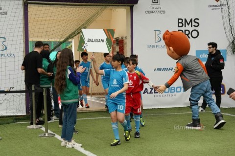 Bakı kəndləri arasında ikinci minifutbol turniri start götürüb - FOTO