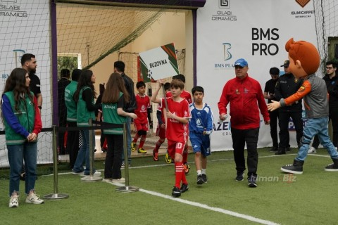 Bakı kəndləri arasında ikinci minifutbol turniri start götürüb - FOTO
