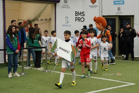 Bakı kəndləri arasında ikinci minifutbol turniri start götürüb - FOTO