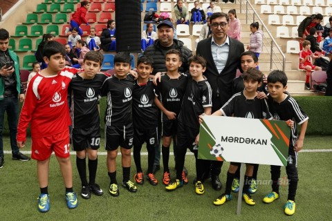 Bakı kəndləri arasında ikinci minifutbol turniri start götürüb - FOTO