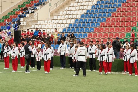 Bakı kəndləri arasında ikinci minifutbol turniri start götürüb - FOTO