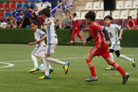 Bakı kəndləri arasında ikinci minifutbol turniri start götürüb - FOTO