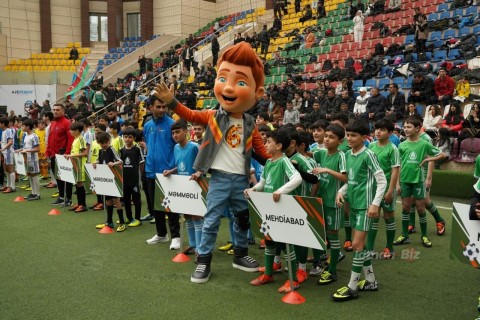 Bakı kəndləri arasında ikinci minifutbol turniri start götürüb - FOTO