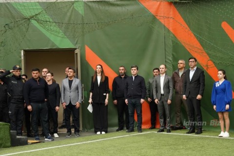 Bakı kəndləri arasında ikinci minifutbol turniri start götürüb - FOTO