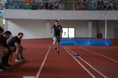 Atletika yarışına yekun vurulub - FOTO