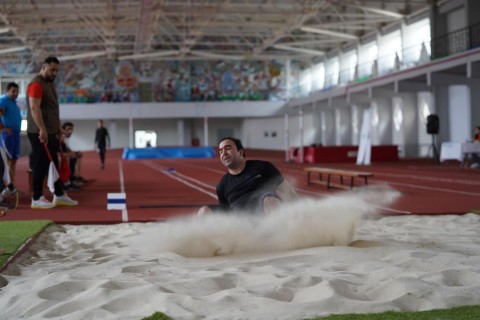 Atletika yarışına yekun vurulub - FOTO