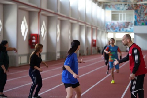 Atletika yarışına yekun vurulub - FOTO