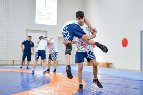 Meeting with European Championship's distinguished wrestlers - PHOTO