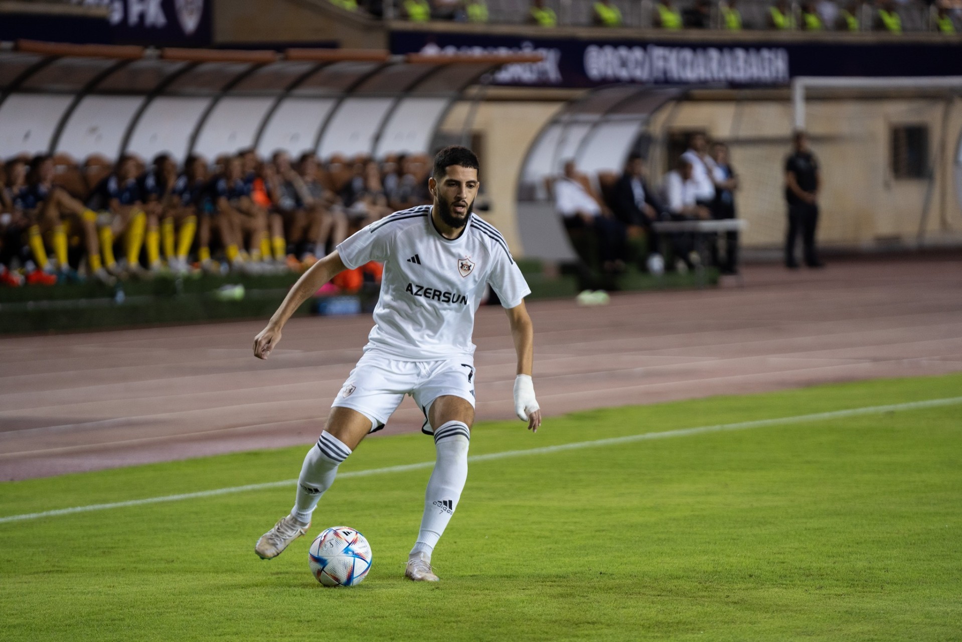 Yassin Benzia one goal away