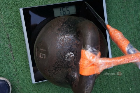 Azerbaijani pahlevan has set 3 world records - PHOTO - VIDEO