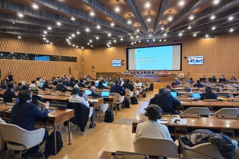 Farid Gayibov at the meeting of CIGEPS - PHOTO