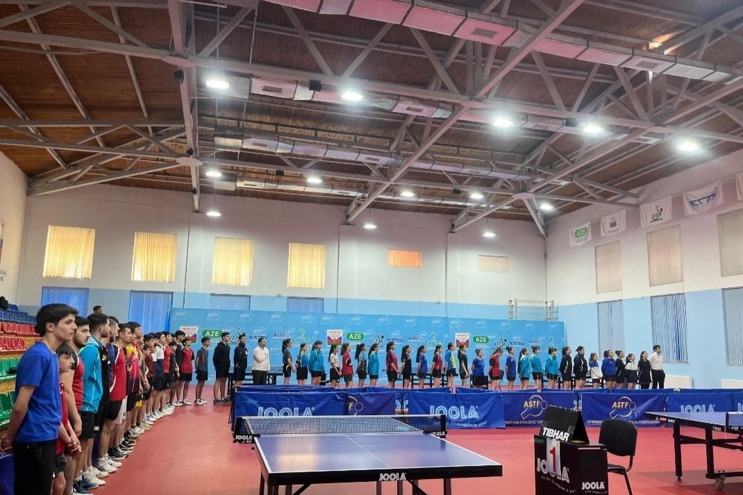 Stolüstü tennis üzrə ölkə çempionatına start verilib – İLK QALİBLƏR