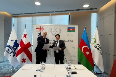 Азербайджанская и грузинская Федерации гольфа подписали Меморандум