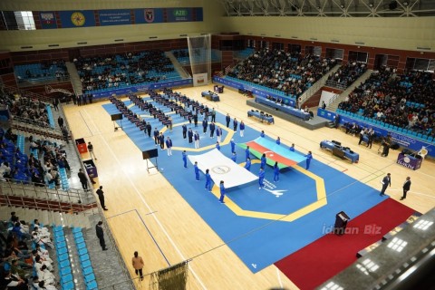 Taekvondo üzrə ilk dəfə keçirilən Azərbaycan birinciliyinin açılış mərasimi olub - FOTO - VİDEO