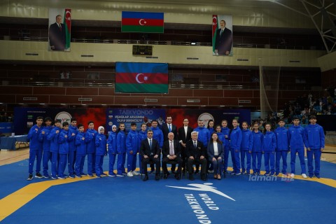 Taekvondo üzrə ilk dəfə keçirilən Azərbaycan birinciliyinin açılış mərasimi olub - FOTO - VİDEO