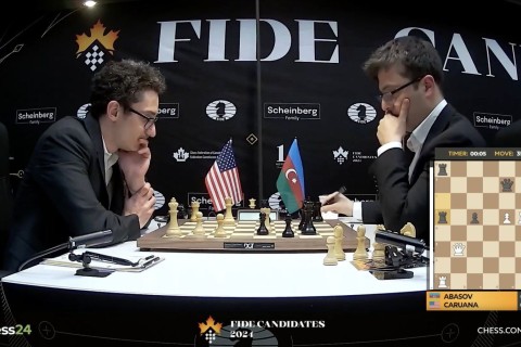 Fabiano Caruana: "I got a bit of lucky break at the end"
